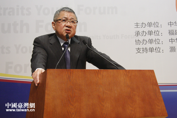 臺灣無(wú)黨團結聯(lián)盟主席林炳坤發(fā)表主旨演講
